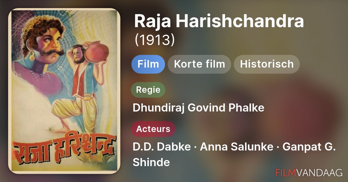 Raja Harishchandra film 1913 FilmVandaag nl raja-harishchandra-film-1913-filmvandaag-nl