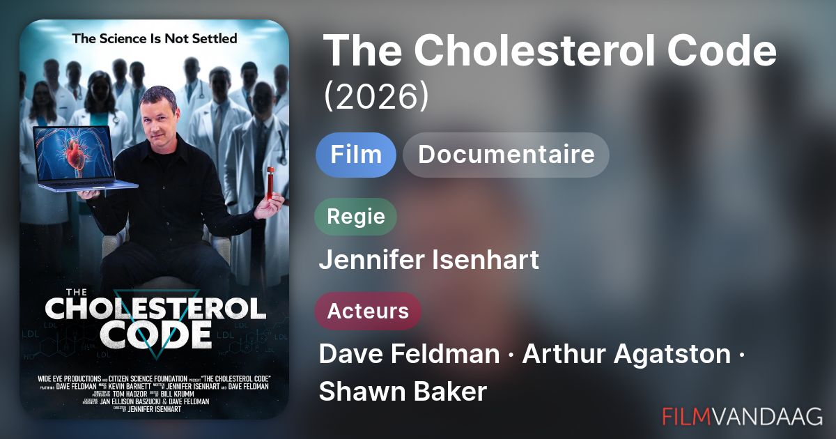 The Cholesterol Code (film, 2026) - FilmVandaag.nl
