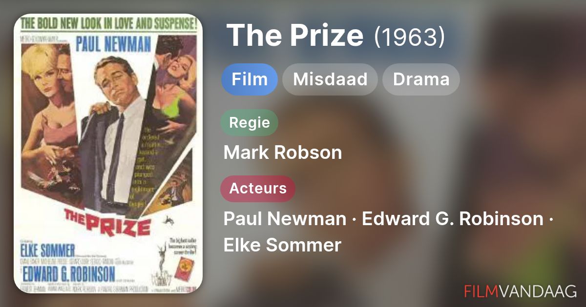 The Prize (film, 1963) FilmVandaag.nl