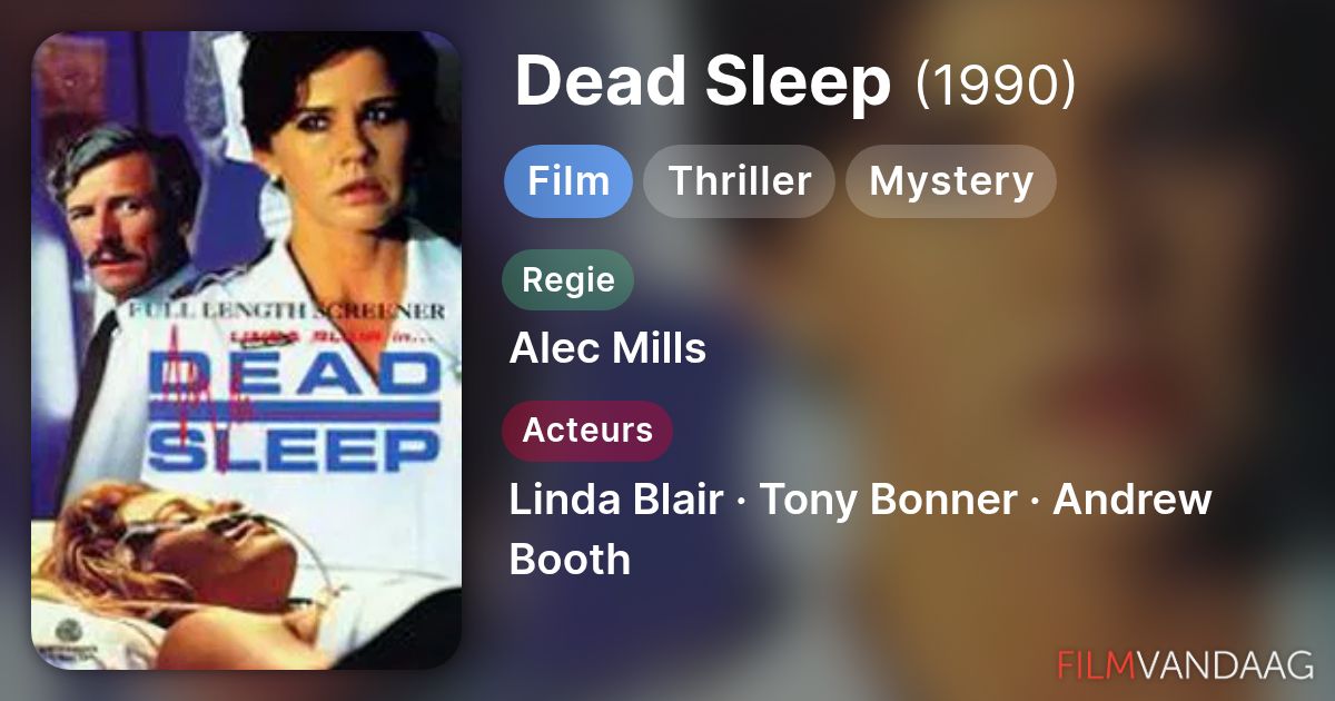 Dead Sleep (film, 1990) FilmVandaag.nl