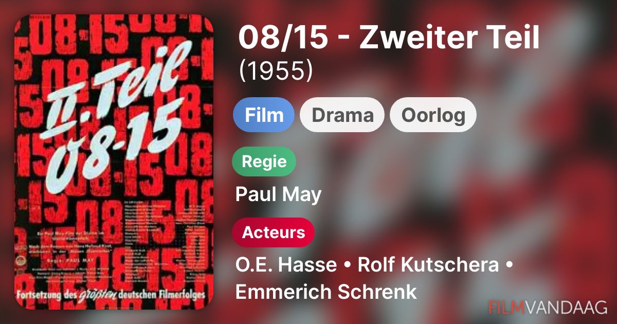 08/15 Zweiter Teil (film, 1955) FilmVandaag.nl