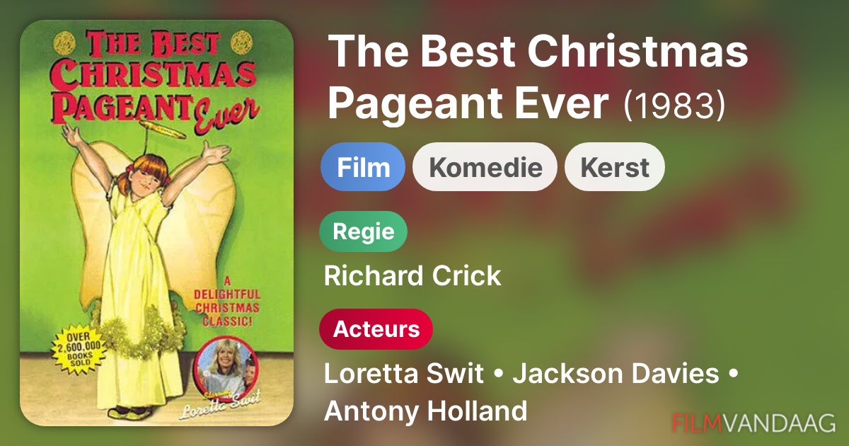 The Best Christmas Pageant Ever The Movie 