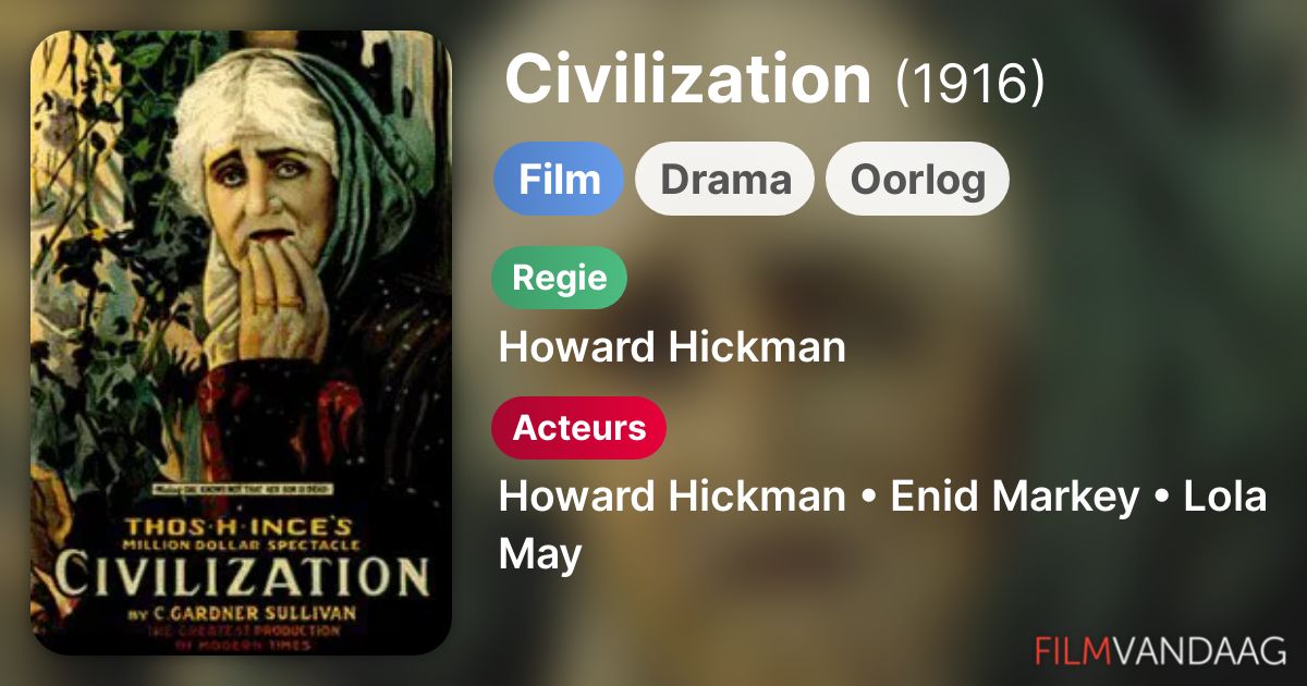 Civilization (film, 1916) FilmVandaag.nl