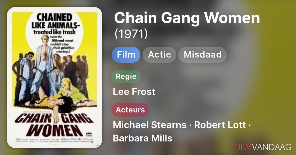 Chain Gang Women (film, 1971) FilmVandaag.nl