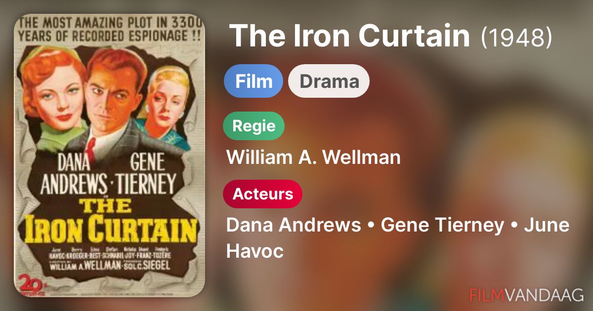 The Iron Curtain (film, 1948) FilmVandaag.nl