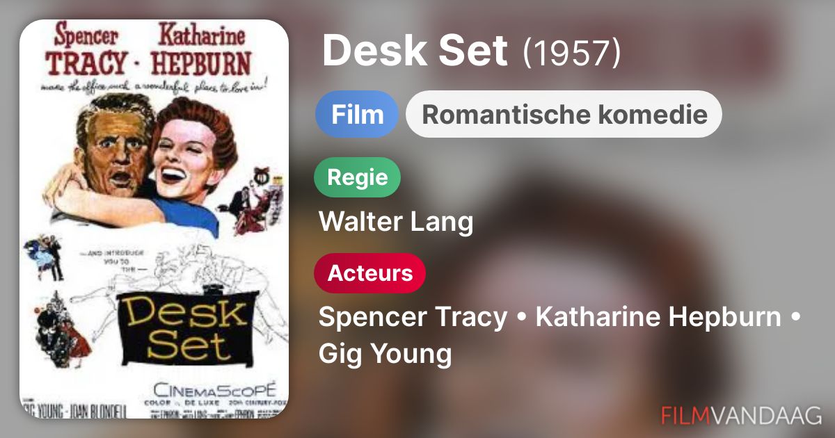 Desk Set (film, 1957) FilmVandaag.nl