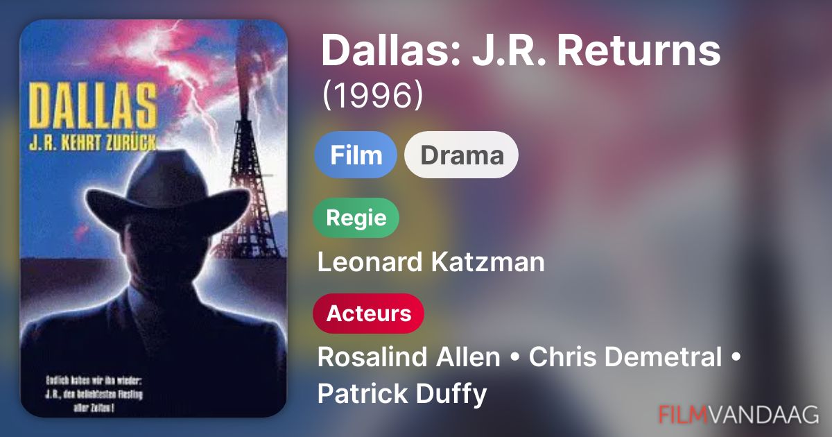 Dallas J.R. Returns (film, 1996) FilmVandaag.nl