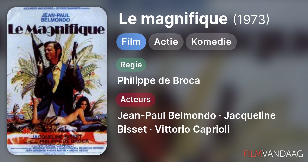 Le magnifique (film, 1973) - FilmVandaag.nl