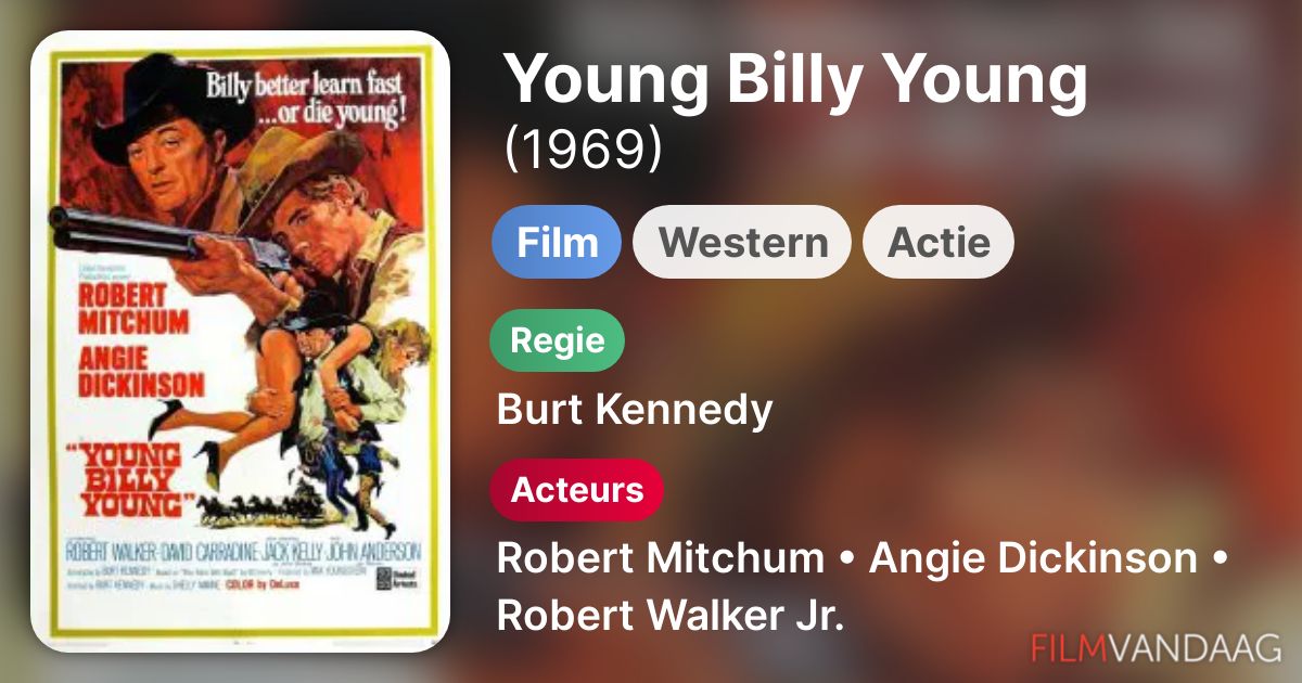 Young Billy Young (film, 1969) FilmVandaag.nl