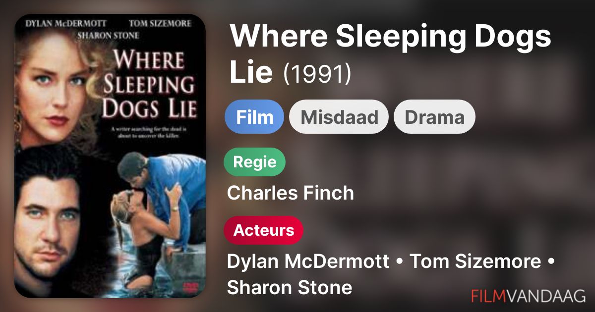 Where Sleeping Dogs Lie (film, 1991) FilmVandaag.nl