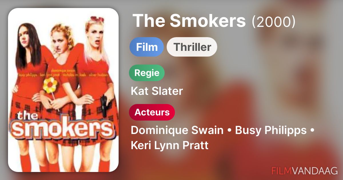 The Smokers (film, 2000) FilmVandaag.nl