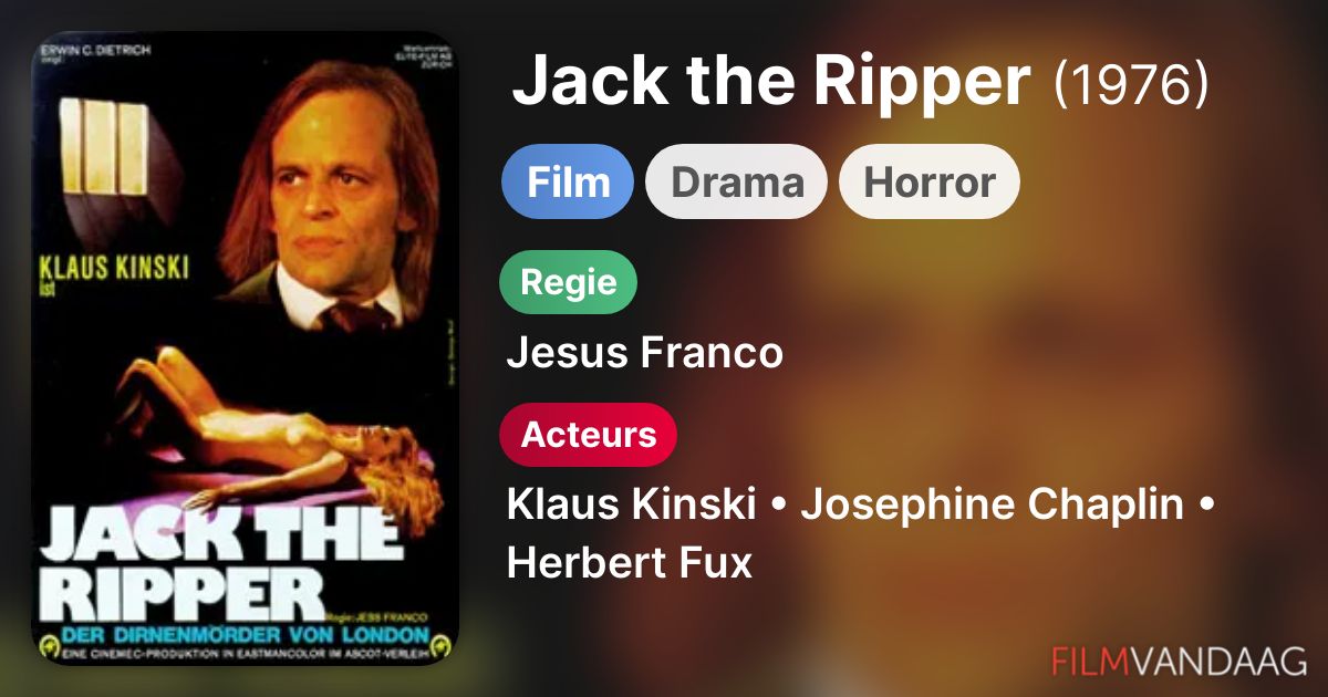 Jack the Ripper (film, 1976) FilmVandaag.nl