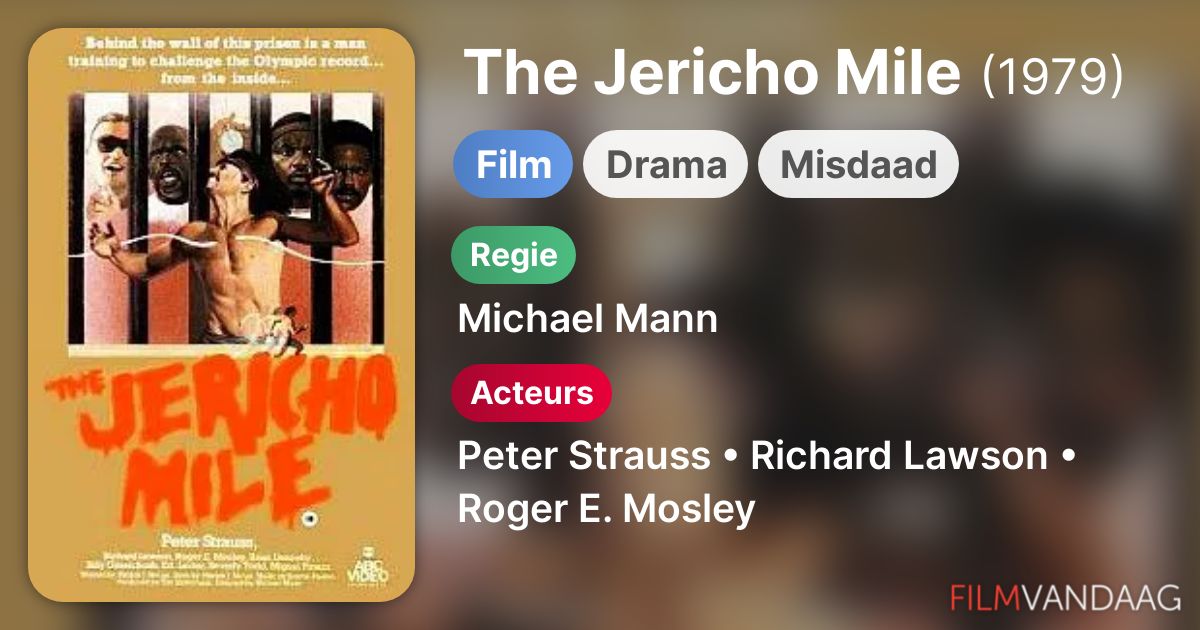 The Jericho Mile (film, 1979) FilmVandaag.nl