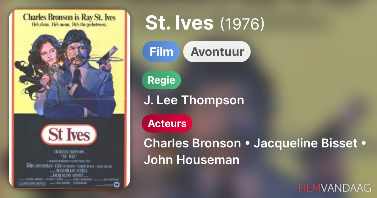 St. Ives (film, 1976) FilmVandaag.nl