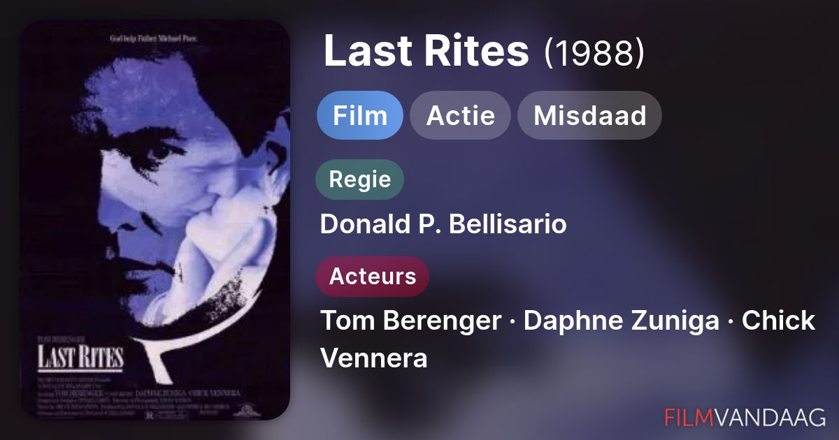 Last Rites (film, 1988) - FilmVandaag.nl