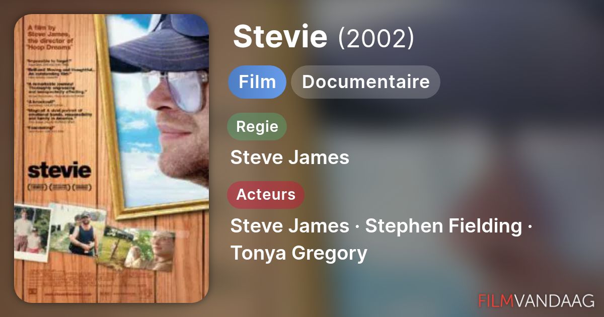 Stevie (film, 2002) FilmVandaag.nl