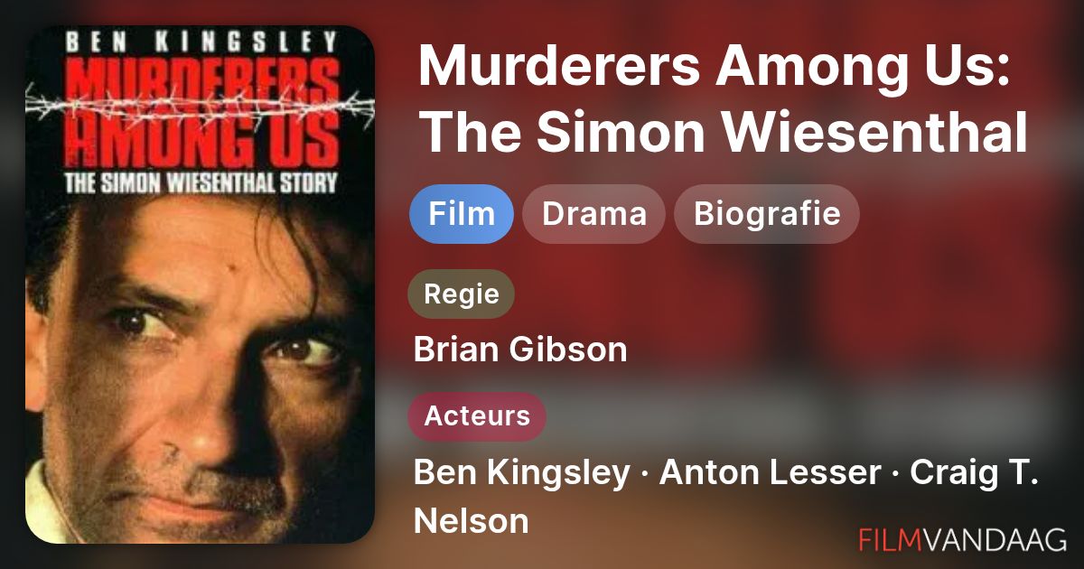 Murderers Among Us: The Simon Wiesenthal Story (film, 1989