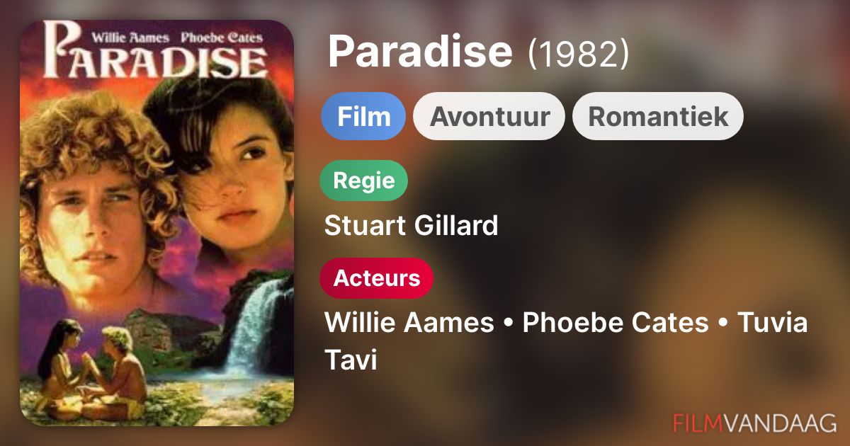 Paradise (film, 1982) - FilmVandaag.nl