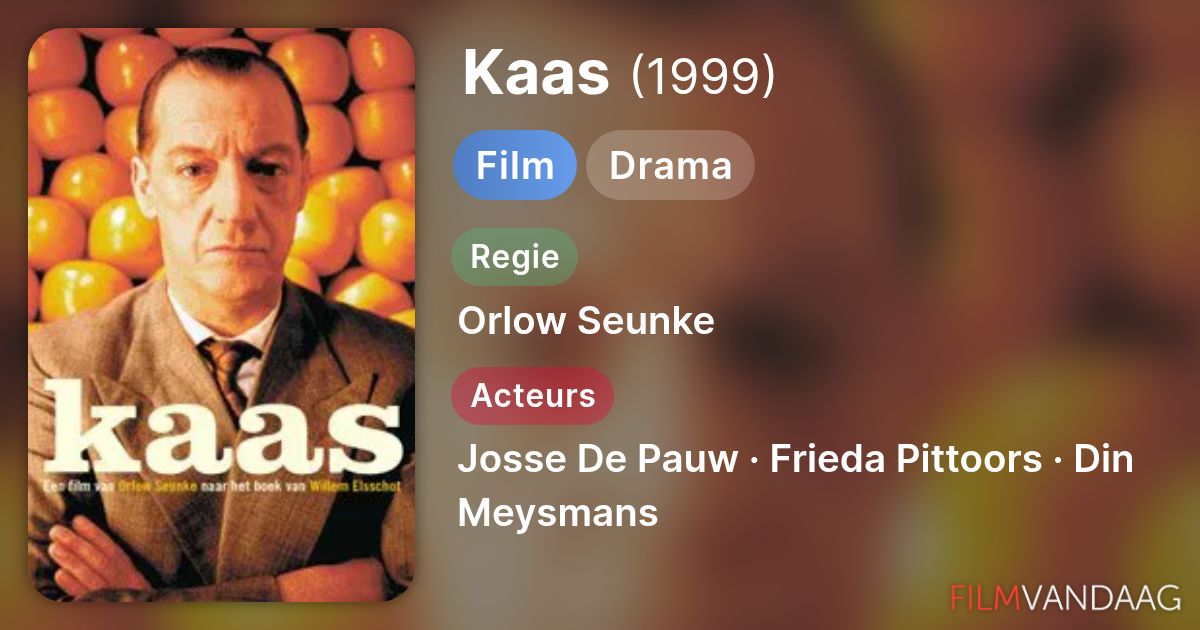 Kaas (film, 1999) Nu Online Kijken - FilmVandaag.nl