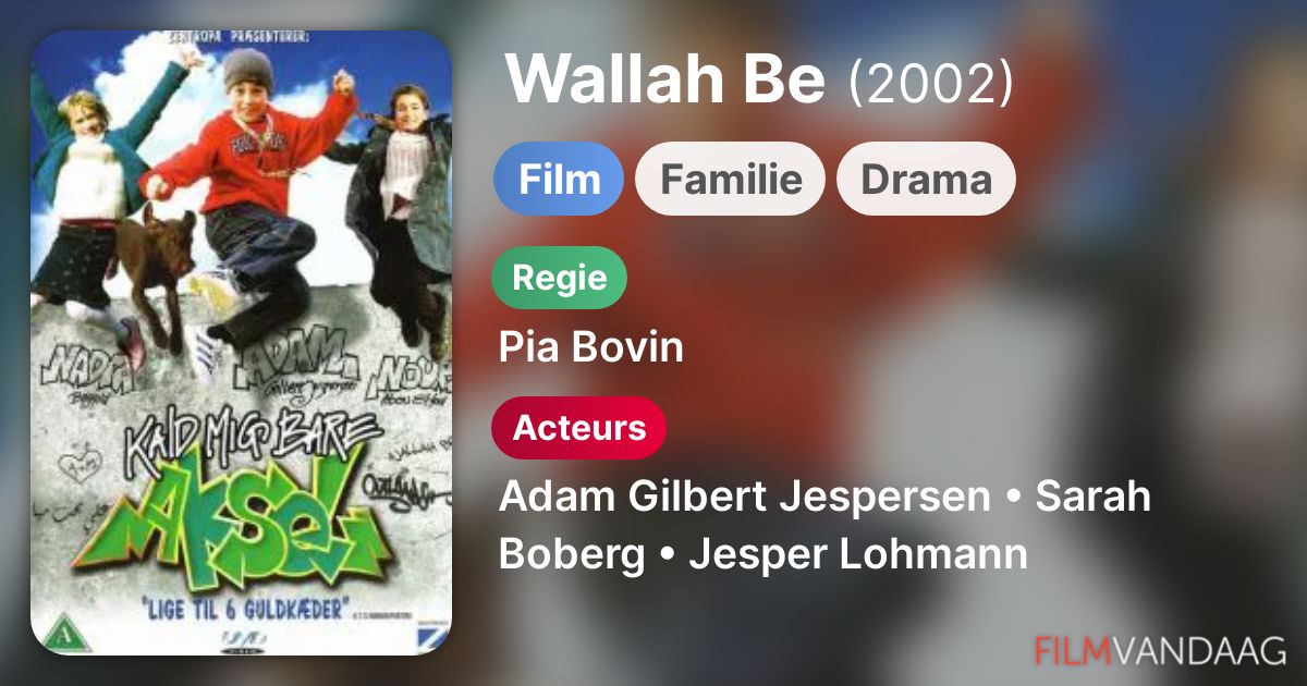 Wallah Be (film, 2002) FilmVandaag.nl