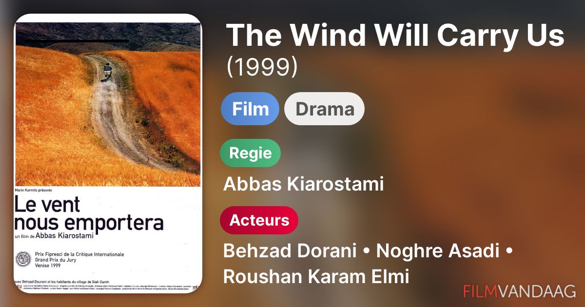 The Wind Will Carry Us (film, 1999) FilmVandaag.nl