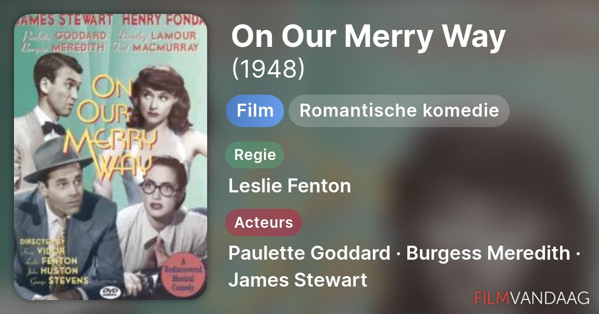 Merry Way On Our Merry Way (film, 1948) - FilmVandaag.nl