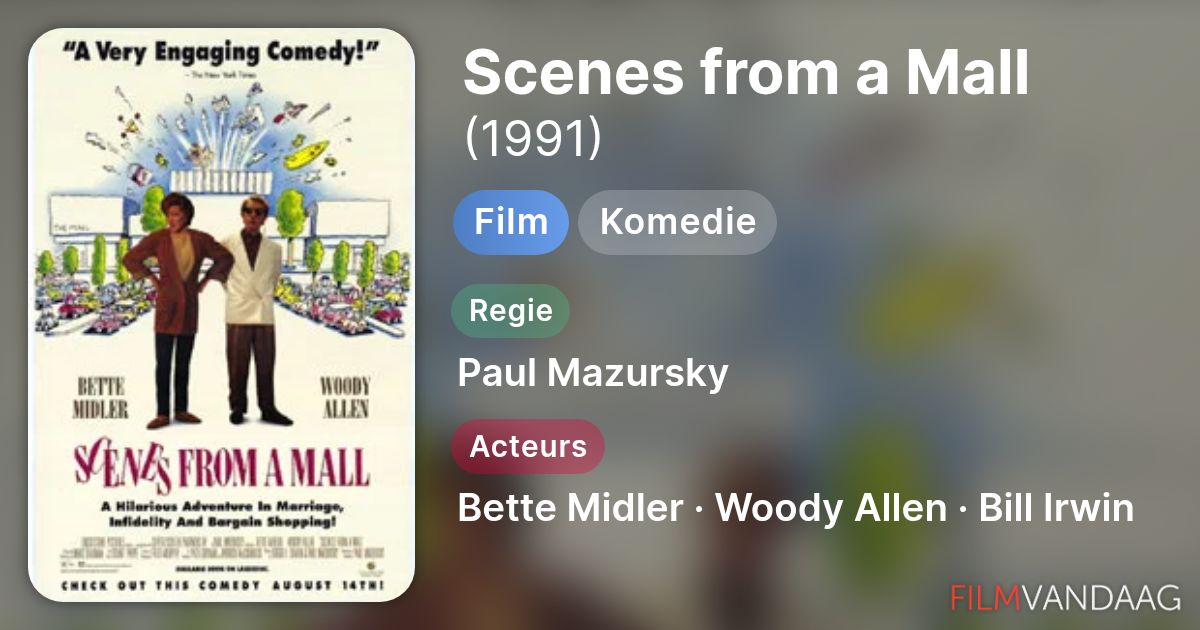 Scenes from a Mall (film, 1991) FilmVandaag.nl