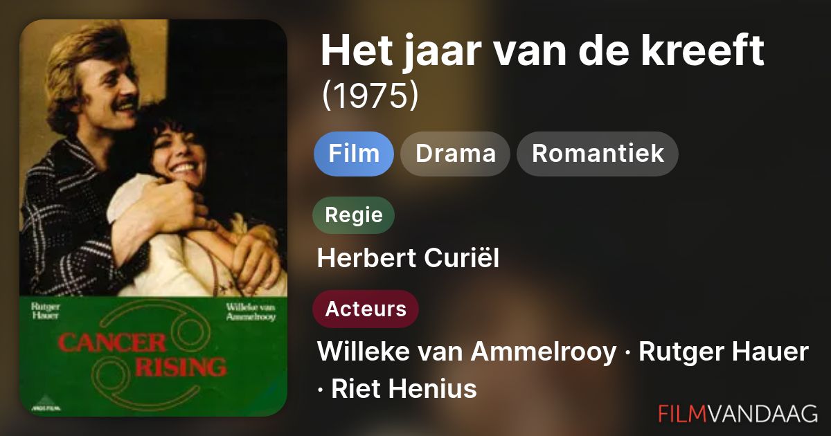 Het jaar van de kreeft (film, 1975) - FilmVandaag.nl
