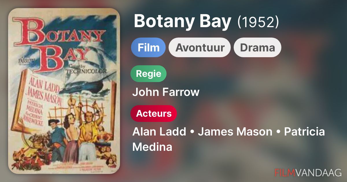 Botany Bay (film, 1953) FilmVandaag.nl