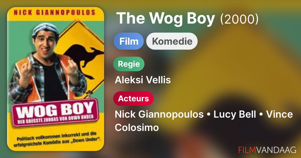 The Wog Boy (film, 2000) FilmVandaag.nl