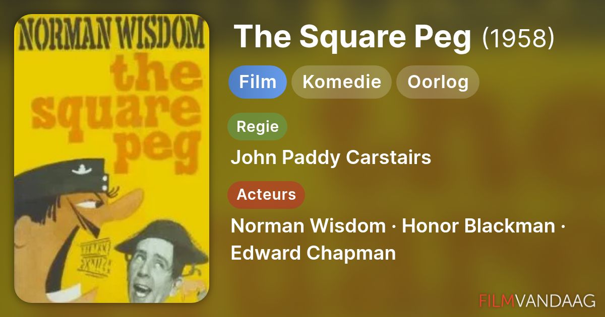 The Square Peg (film, 1958) - FilmVandaag.nl