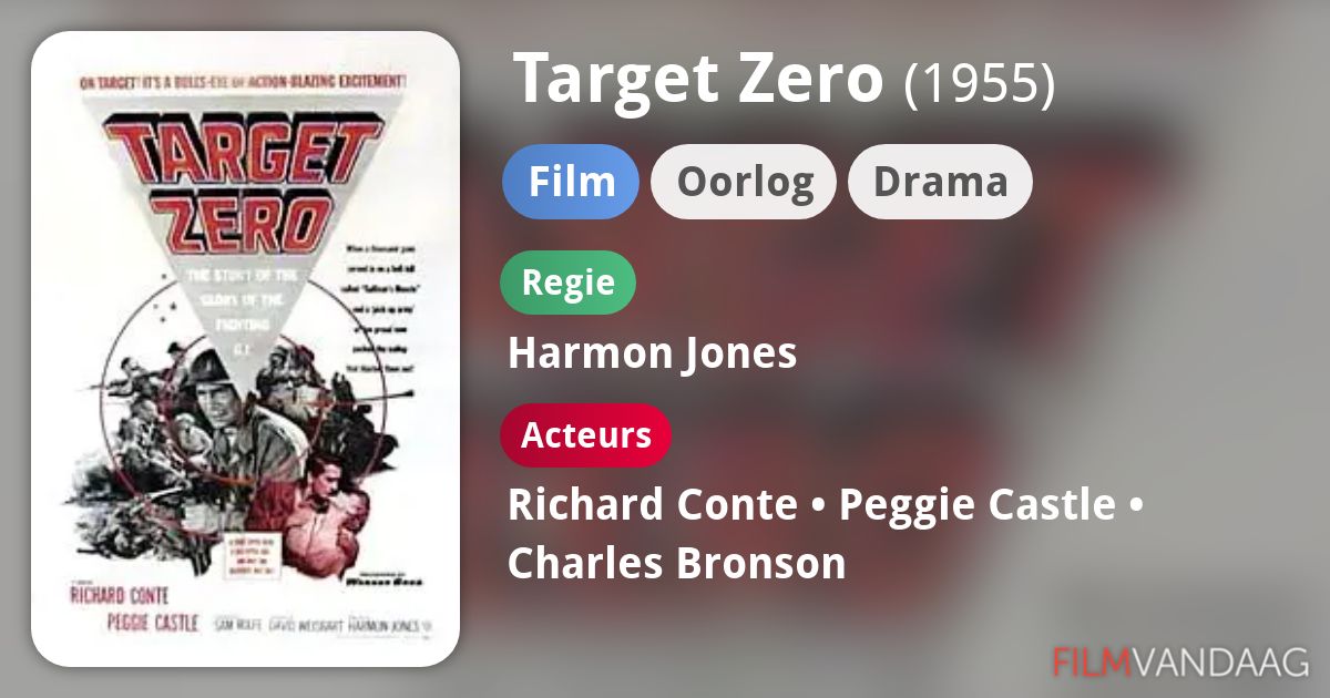 Target Zero (film, 1955) FilmVandaag.nl