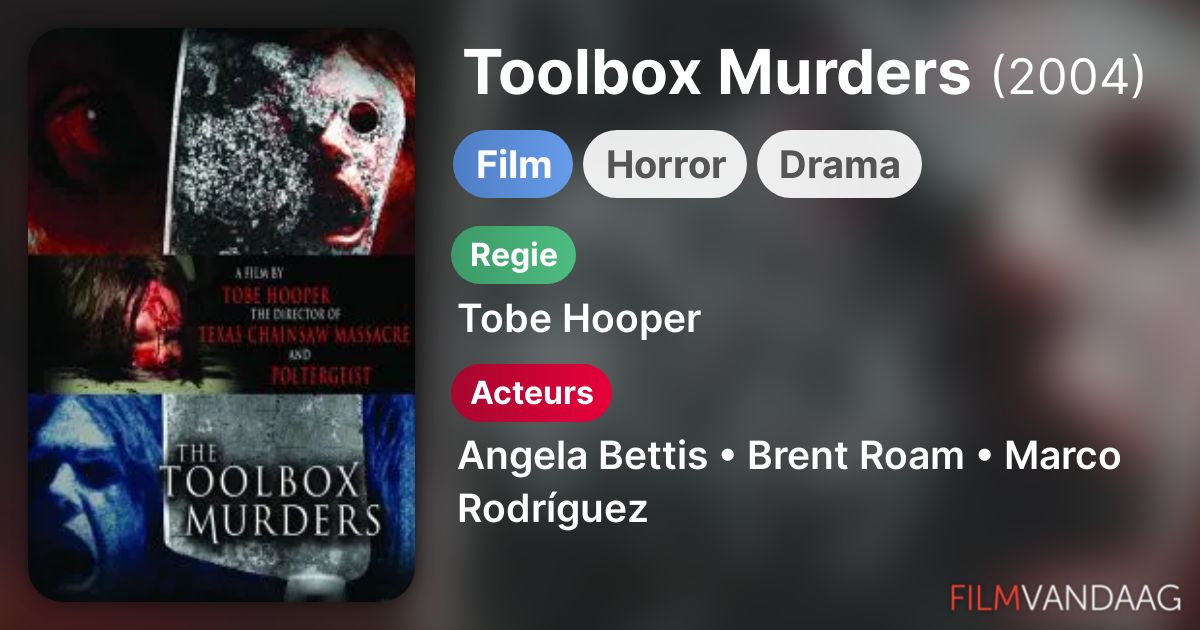 Toolbox Murders (film, 2004) FilmVandaag.nl