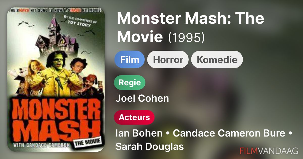 Monster Mash The Movie (film, 1995) FilmVandaag.nl