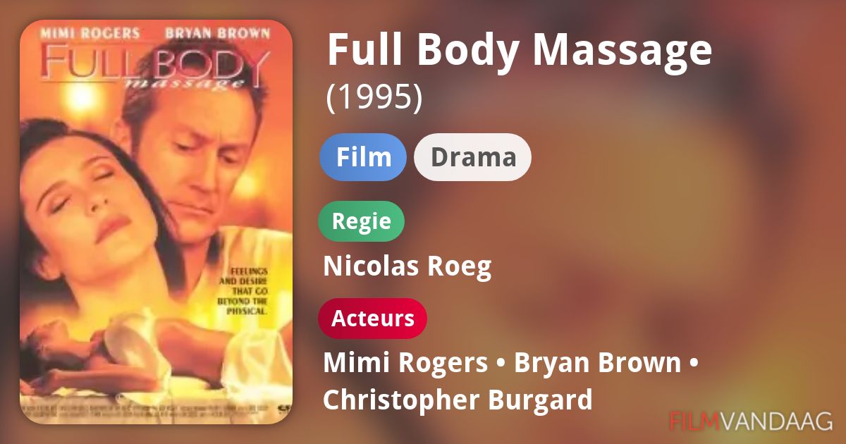 Full Body Massage (film, 1995) FilmVandaag.nl