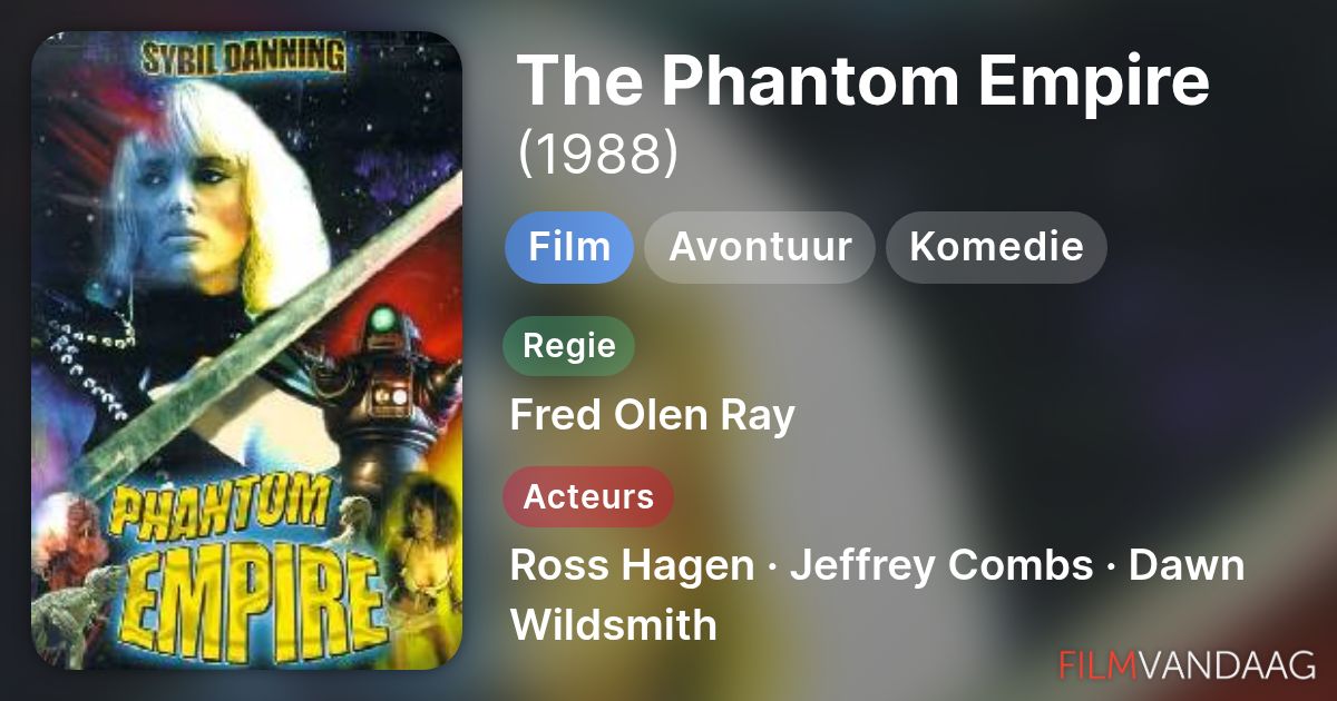 The Phantom Empire (film, 1988) - FilmVandaag.nl