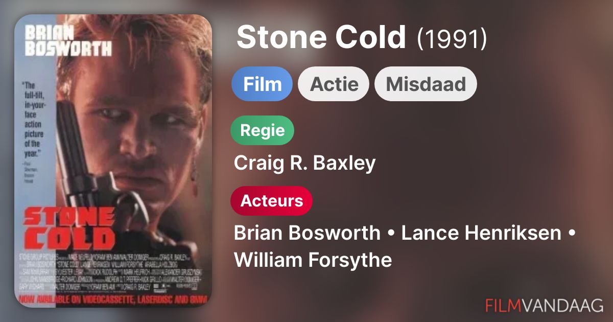 Stone Cold (film, 1991) FilmVandaag.nl