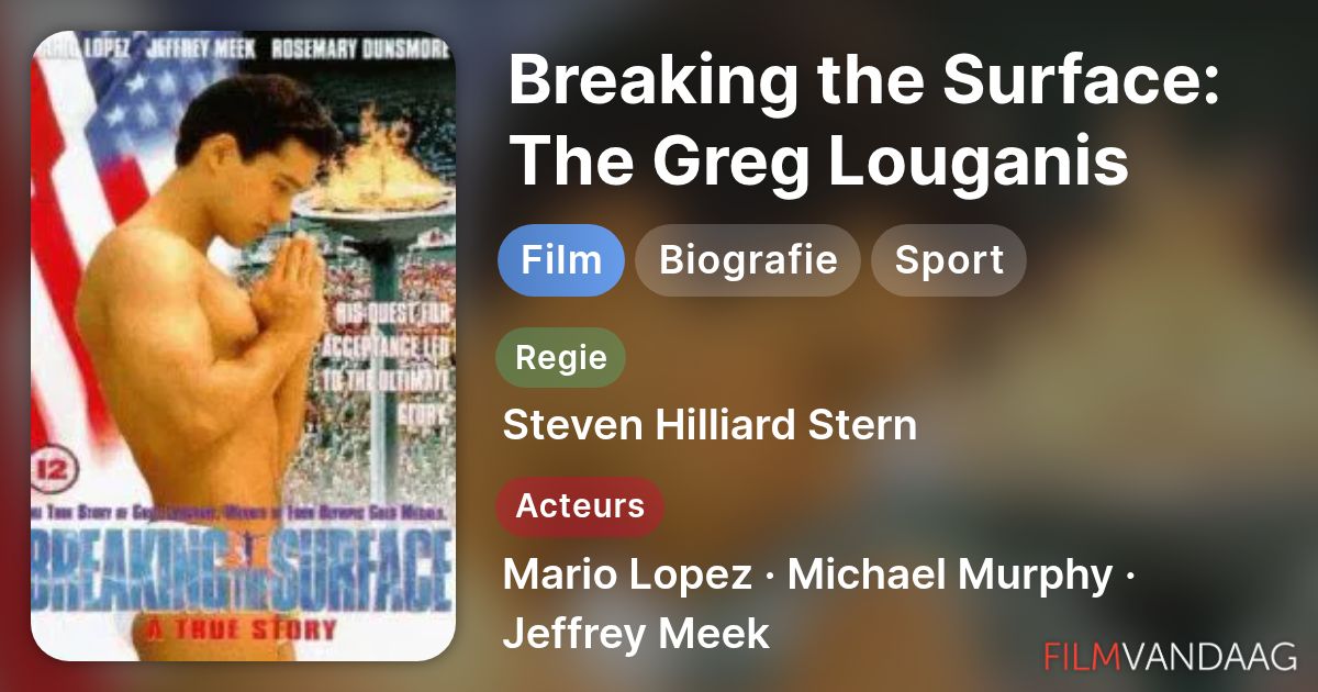 Breaking The Surface The Greg Louganis Story