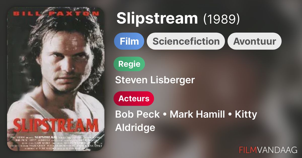 Slipstream (film, 1989) FilmVandaag.nl