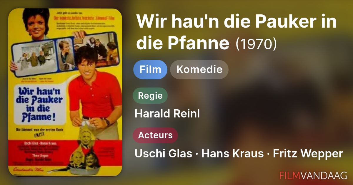 Wir Hau N Die Pauker In Die Pfanne