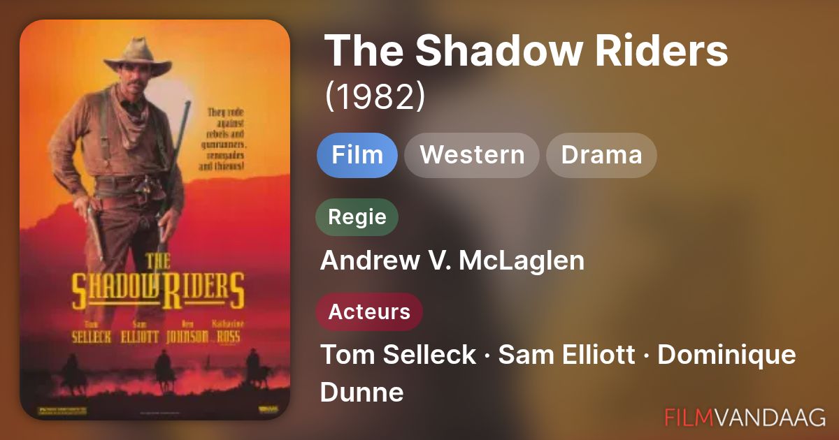 Shadow Riders Dominique The Shadow Riders (film, 1982) - FilmVandaag.nl