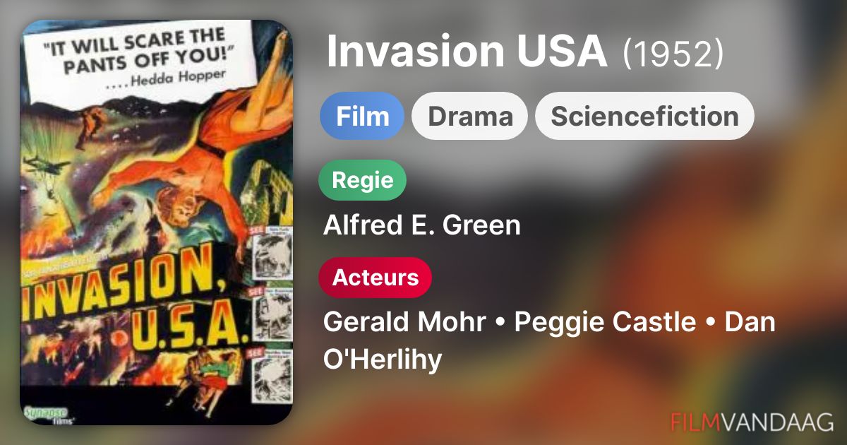Invasion USA (film, 1952) FilmVandaag.nl