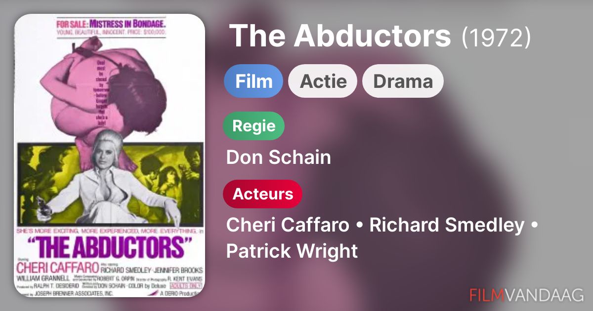The Abductors (film, 1972) FilmVandaag.nl