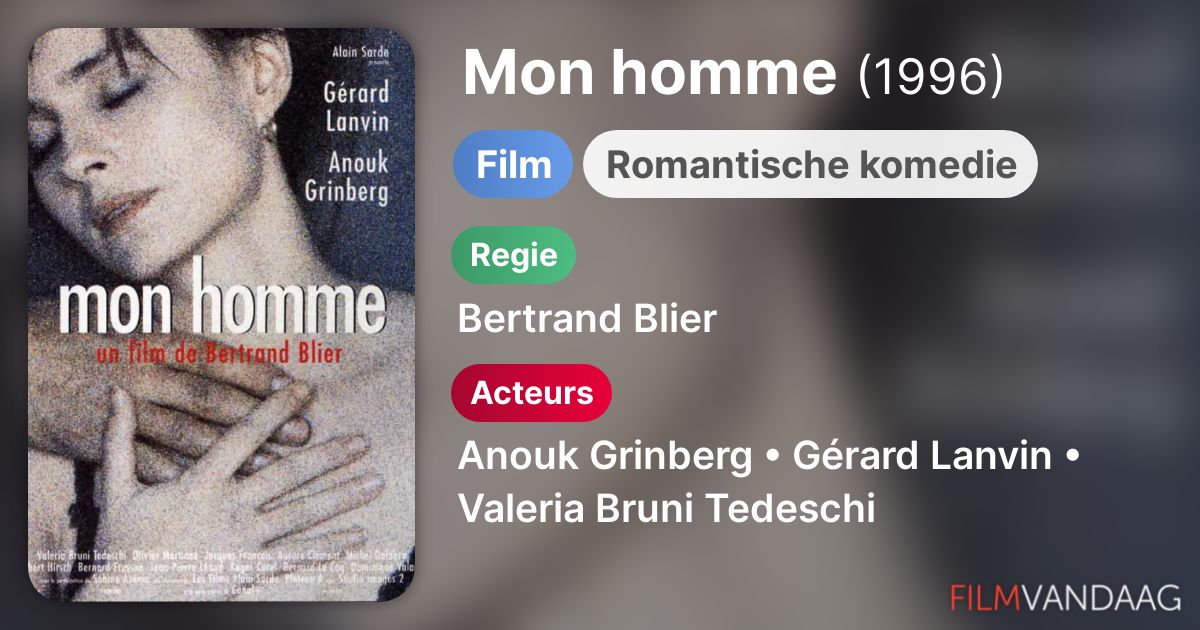 Mon homme (film, 1996) FilmVandaag.nl