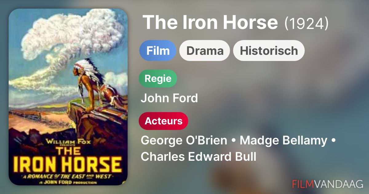 The Iron Horse (film, 1924) FilmVandaag.nl