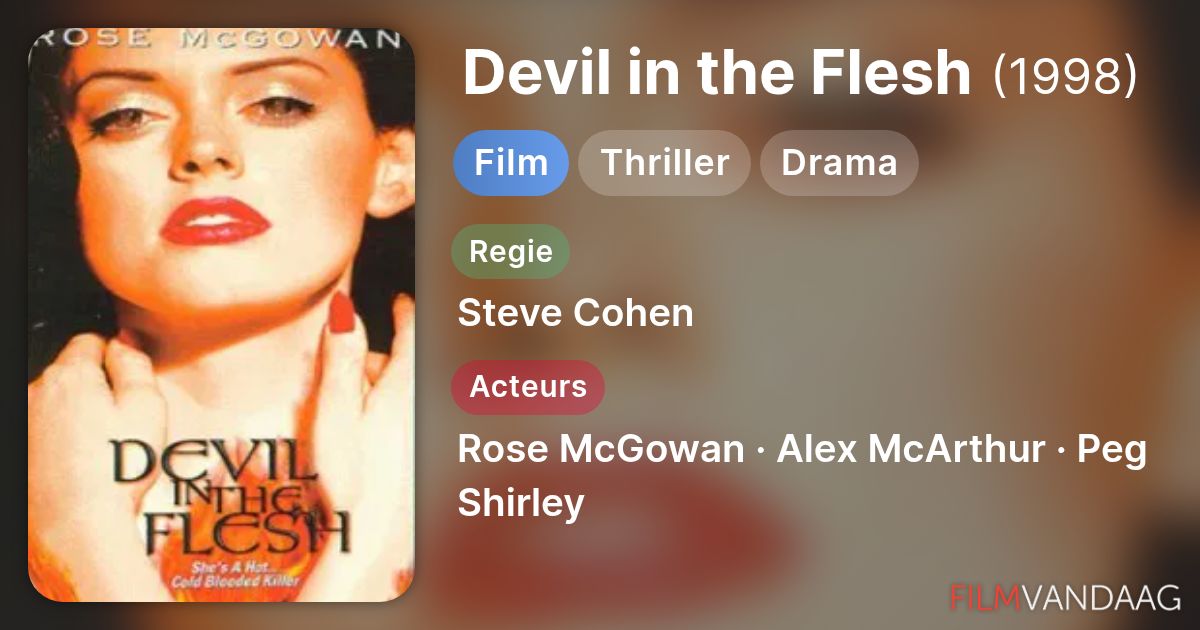 Devil in the Flesh (film, 1998) - FilmVandaag.nl