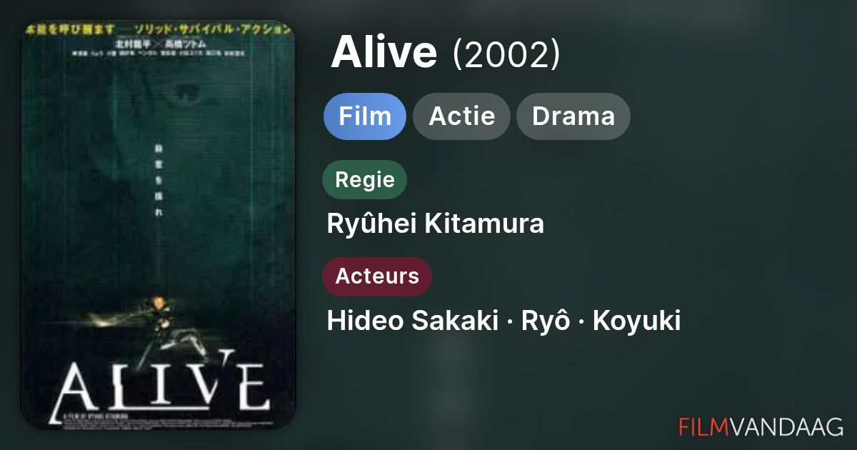 Alive (film, 2002) - FilmVandaag.nl