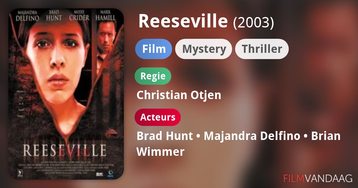 Reeseville (film, 2003) FilmVandaag.nl