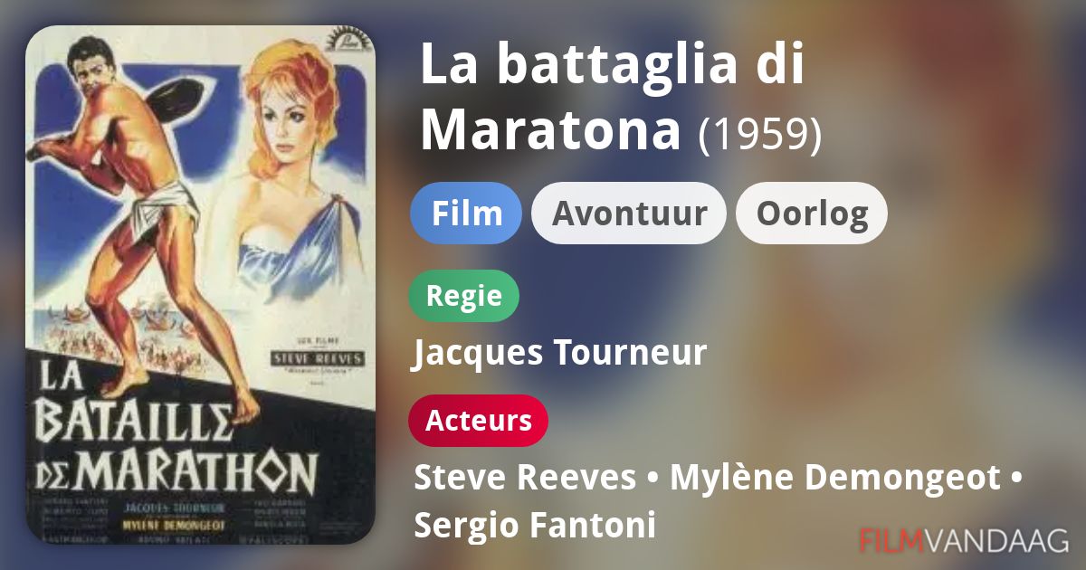 La battaglia di Maratona (film, 1959) FilmVandaag.nl