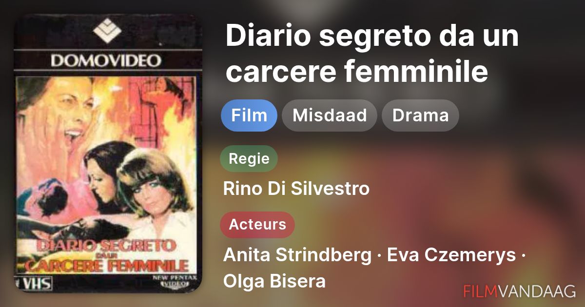 diario segreto di un carcere femminile
